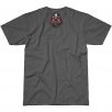 7.62 Design Double Tap T-Shirt Charcoal 2
