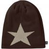 Brandit Star Cap Beanie-Mütze mit Stern Chocolate 3