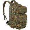 Mil-Tec US Assault Pack Small Einsatzrucksack mit MOLLE-Befestigungssystem Digital Woodland 1