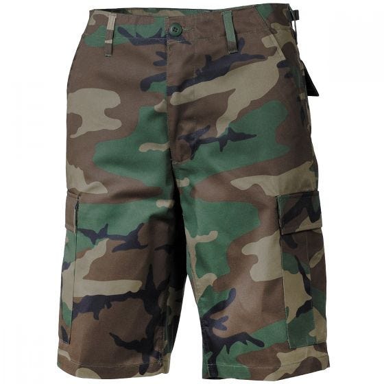 MFH US BDU Bermuda-Shorts Woodland