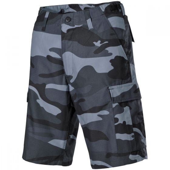 MFH US BDU Bermuda-Shorts Skyblue