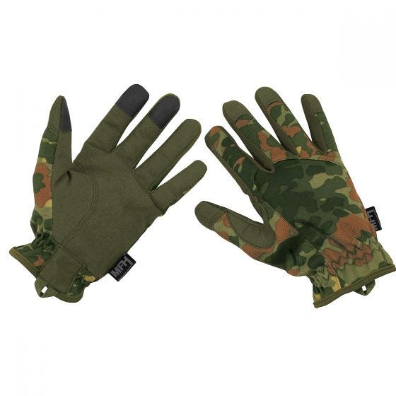 MFH Leichte Handschuhe - Flecktarn