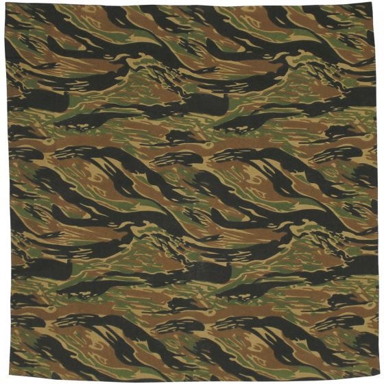 MFH Bandana aus Baumwolle Tiger Stripe