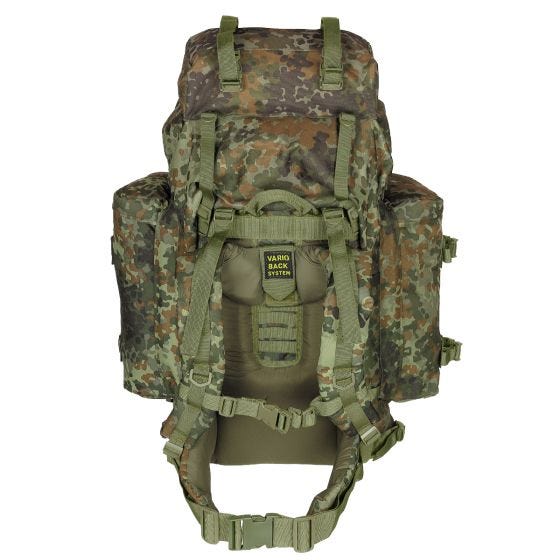 MFH Bergen 80L Bundeswehr-Gebirgsrucksack Flecktarn