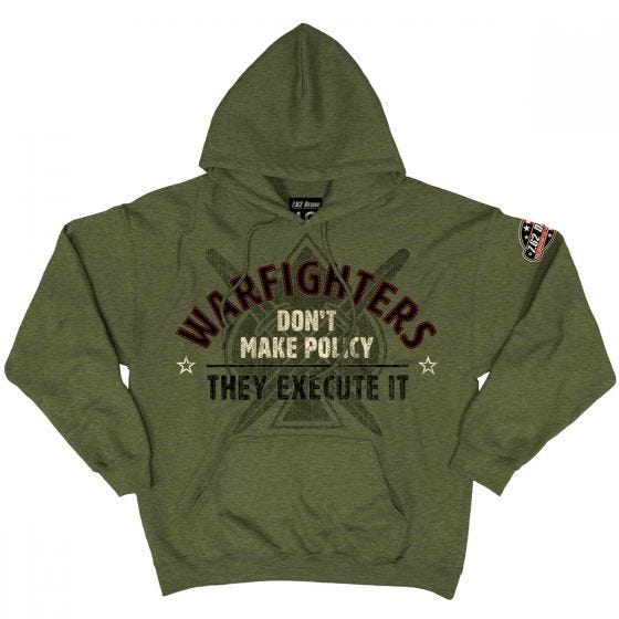 7.62 Design Warfighters Kapuzenpullover Heather Green