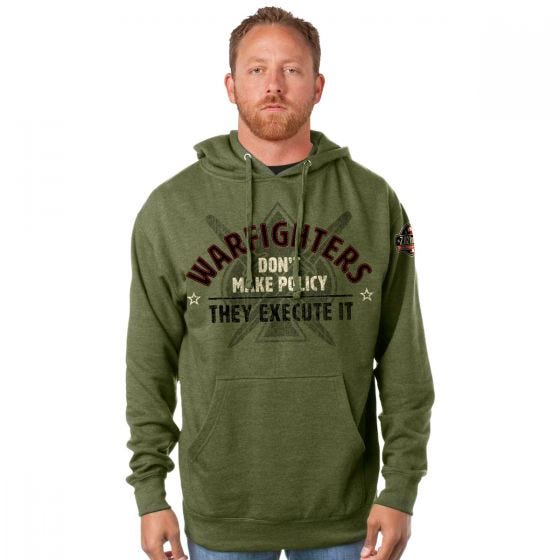 7.62 Design Warfighters Kapuzenpullover Heather Green