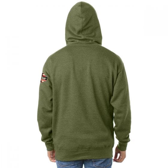 7.62 Design Warfighters Kapuzenpullover Heather Green