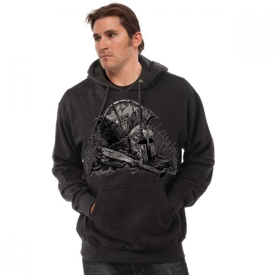 7.62 Design With Your Shield Kapuzenpullover Charcoal Heather