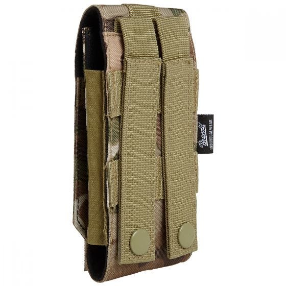 Brandit MOLLE Phone Pouch Large Tactical Camo