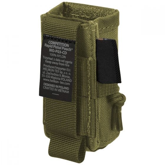 Helikon Competition Rapid Pistol Magazine Pouch Olive Green