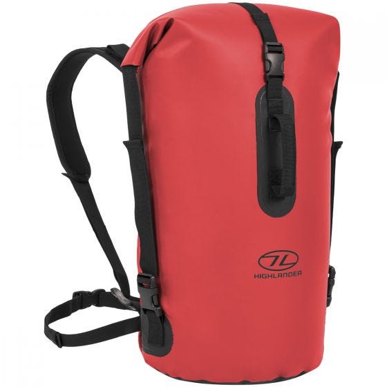 Highlander Troon Drybag 45L Duffle Bag Rouge