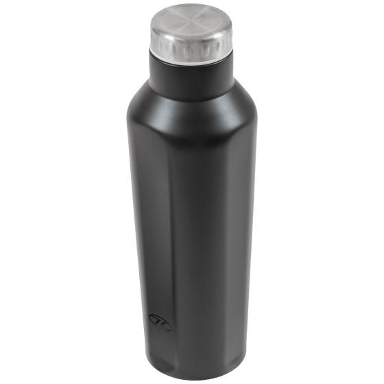 Highlander 500ml Ashta Stainless Steel Bottle Noir