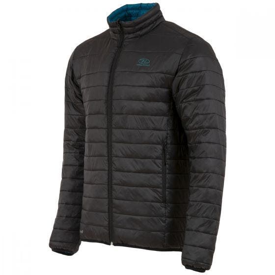 Highlander Coll Reversible Jacket Noir/Petrol