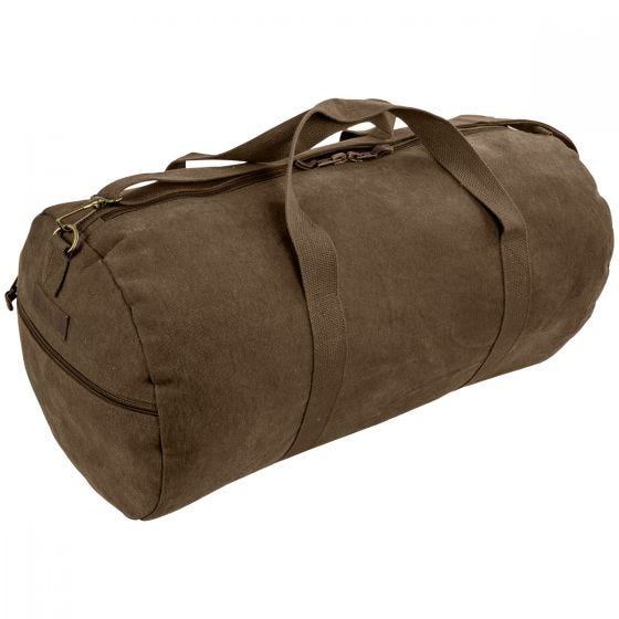 Highlander Crieff Canvas Rolltasche 45 L - Braun