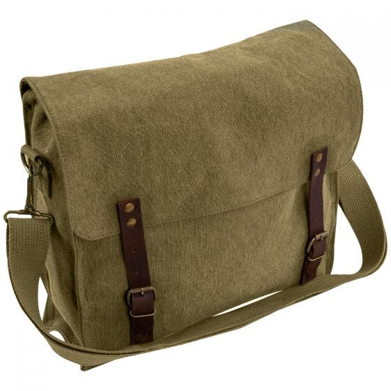 Highlander Fintry Canvas Tornister 10 L - Olivgrün