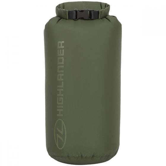 Highlander X-Light 8 l Wasserdichter Packsack Olive Grün