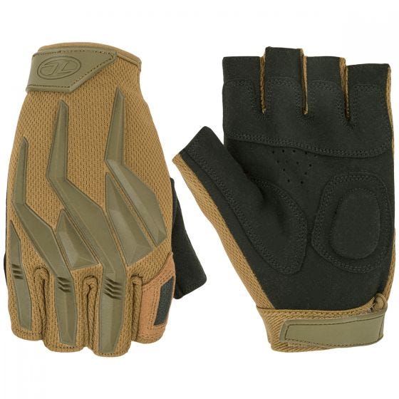 Highlander Raptor Fingerlose Handschuhe - Coyote Tan