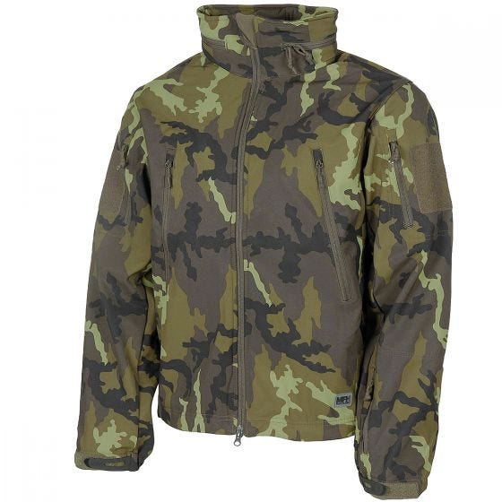 MFH Scorpion Softshelljacke Czech Woodland