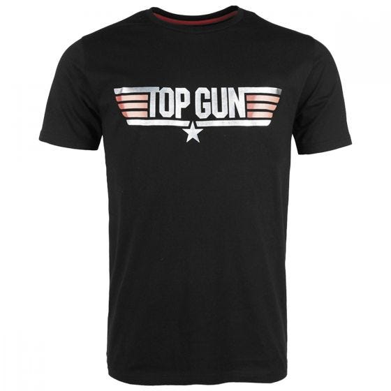 Mil-Tec T-Shirt Top Gun Noir