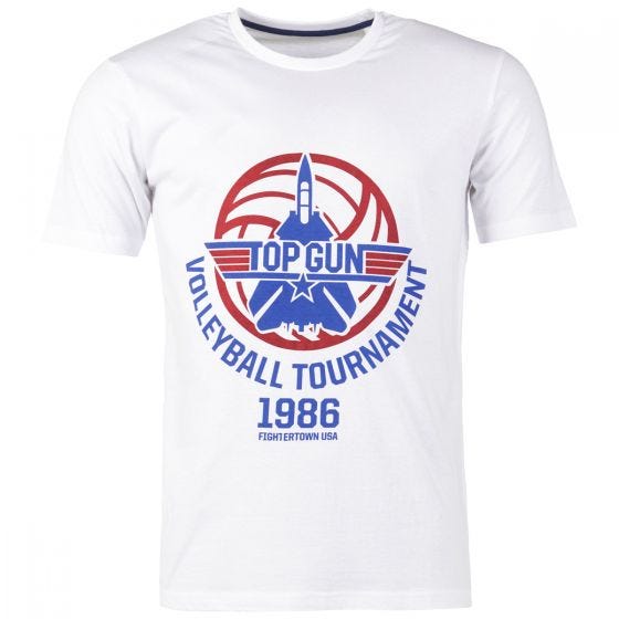 Mil-Tec T-Shirt Top Gun Blanc