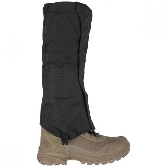 Mil-Tec Walking Gaiters Steel Wire 2.0 Noir