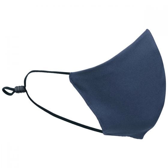 Mil-Tec Mouth/Nose Cover Wide Shape Ripstop Bleu Foncé