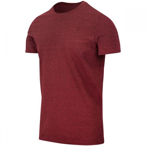 Helikon Slim T-Shirt - Mélange Rot