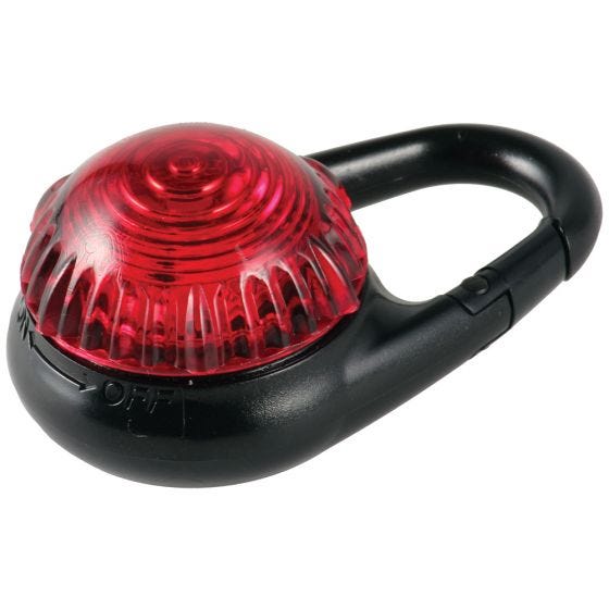 Adventure Lights Guardian Tag-It Clip-Sicherheitslampe Rot