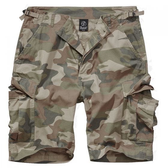 Brandit BDU-Shorts Light Woodland