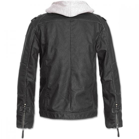 Brandit Black Rock Jacke Schwarz/Grau