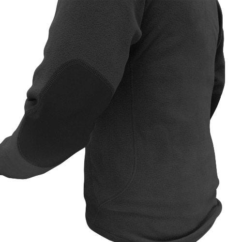 Condor Fleece-Pullover mit 1/4-Reißverschluss Schwarz