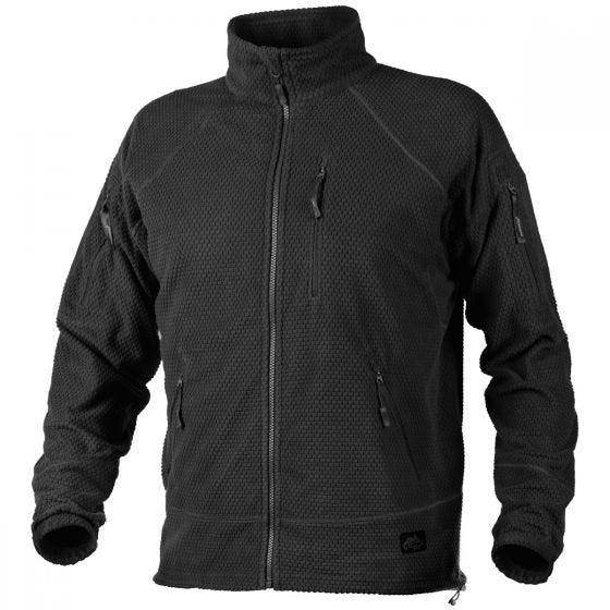 Helikon Alpha Einsatzjacke aus Gitterfleece Schwarz