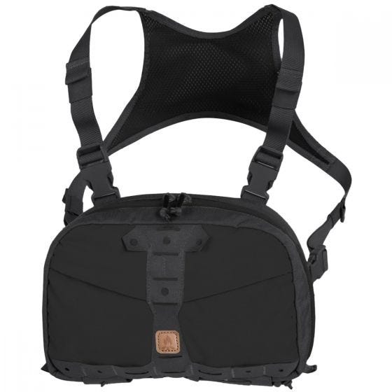 Helikon Numbat Brusttasche Schwarz / Shadow Grey