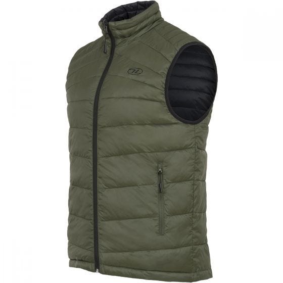 Highlander Reversible Gilet Black / Olive