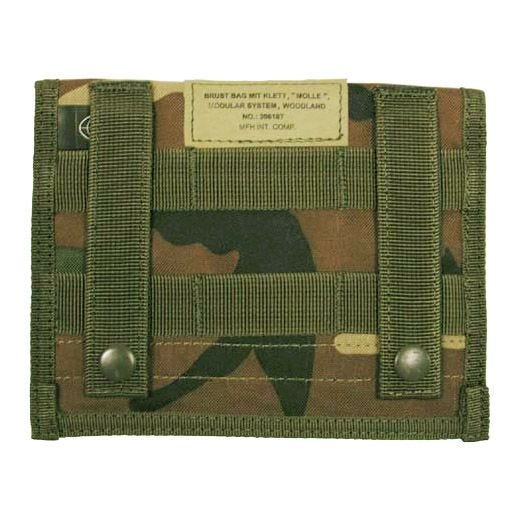 MFH Admin Pouch Organizer-Tasche mit MOLLE-Befestigungssystem Woodland