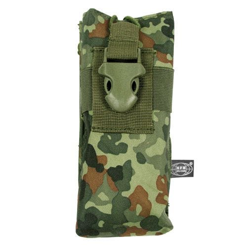 MFH PRC 148 MBITR Tasche für Handfunkgerät mit MOLLE-Befestigungssystem Flecktarn