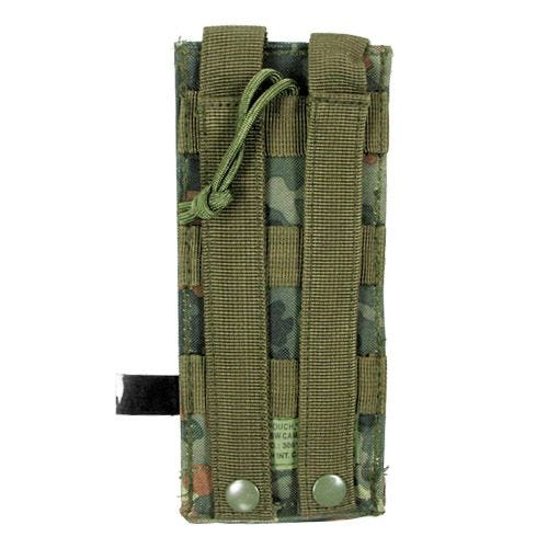 MFH PRC 148 MBITR Tasche für Handfunkgerät mit MOLLE-Befestigungssystem Flecktarn