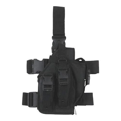 MFH Beinholster mit 3 Magazintaschen Schwarz