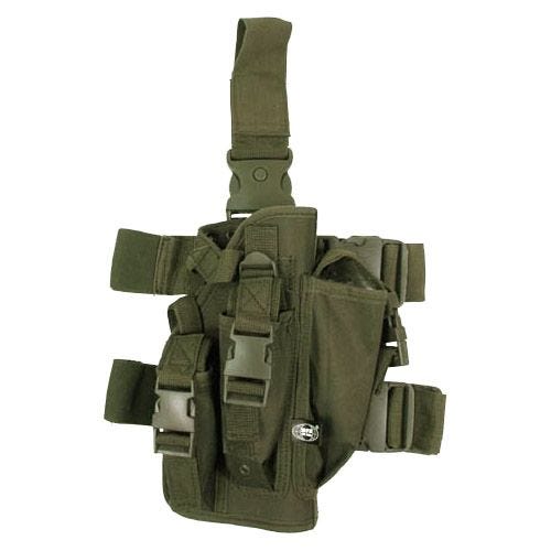 MFH Beinholster mit 3 Magazintaschen Oliv