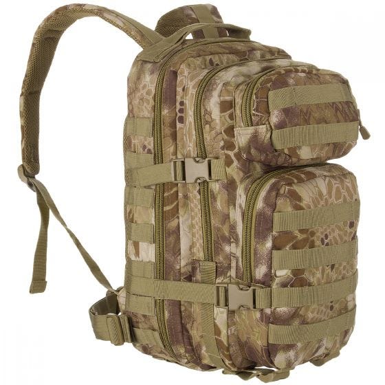 Mil-Tec US Assault Pack Small Einsatzrucksack mit MOLLE-Befestigungssystem Mandra Tan
