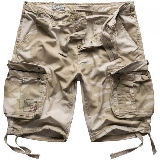 Surplus Airborne Shorts im Vintage-Stil Desert Storm