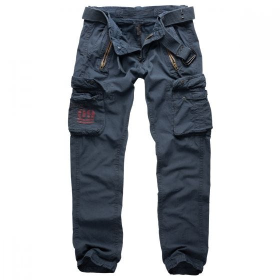 Surplus Royal Traveler Slimmy Trousers Royal Blue