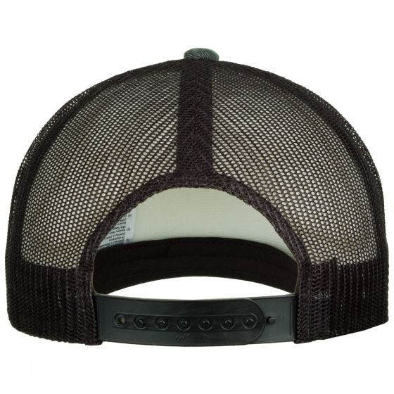 YP Camo Trucker Mütze - Woodland/Schwarz