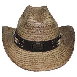 Fox Outdoor Straw Hat Arizona Marron