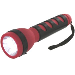 Highlander Blaze Taschenlampe mit 10 LEDs Rot/Schwarz