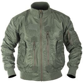 Tactical flight jacket top