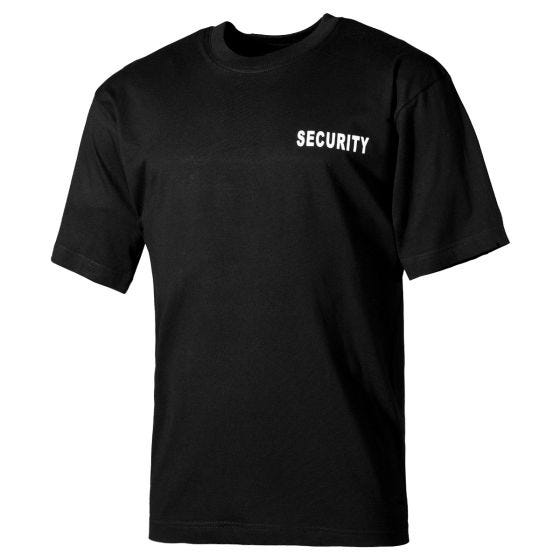 MFH Security T-Shirt - Schwarz
