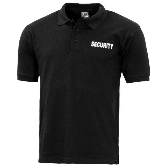 MFH Security Polo - Schwarz
