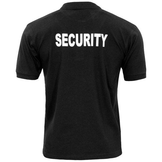 MFH Security Polo - Schwarz