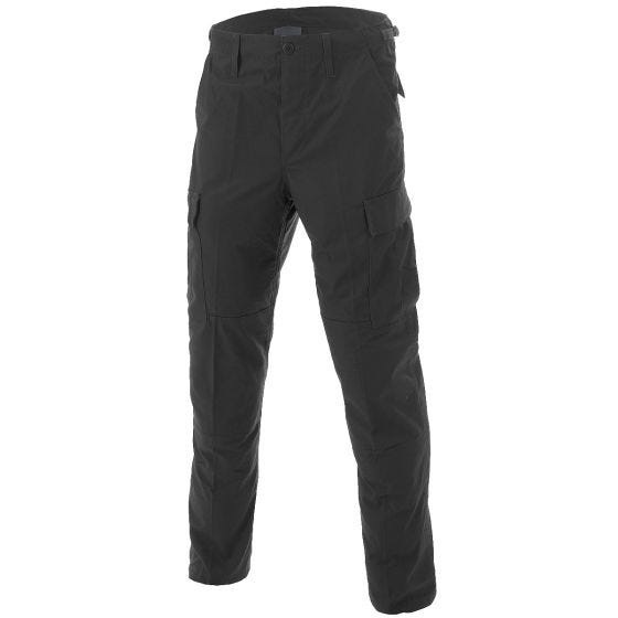 MFH BDU Einsatzhose aus Ripstop Schwarz